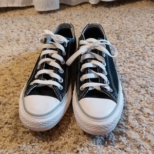 Brand new black converse